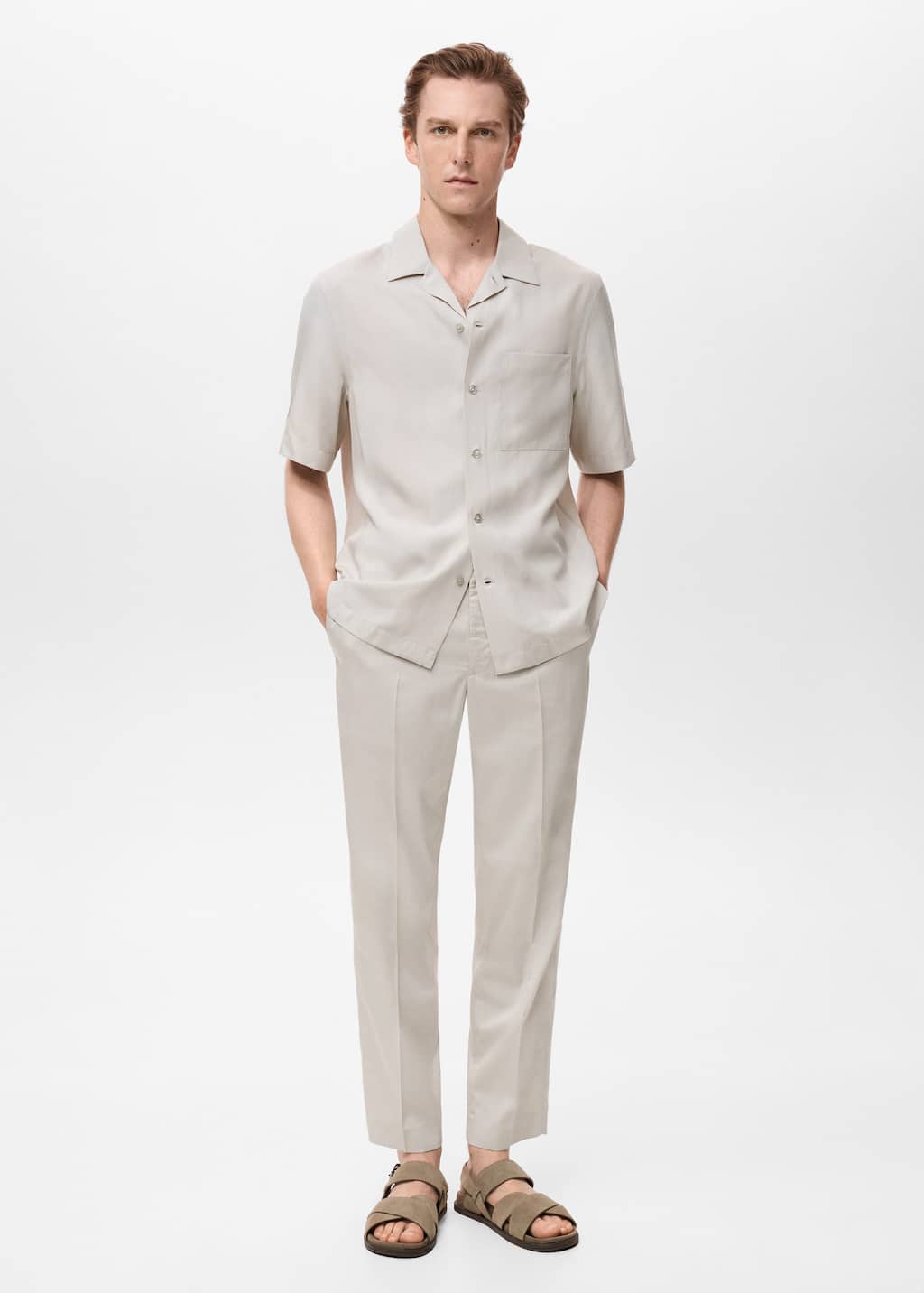 MANGO LUCA 17041229-03 MANGO MAN SHIRT SHORT SLEEVE