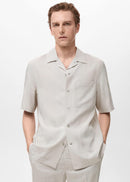 MANGO LUCA 17041229-03 MANGO MAN SHIRT SHORT SLEEVE-1