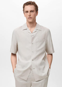 MANGO LUCA 17041229-03 MANGO MAN SHIRT SHORT SLEEVE