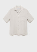 MANGO LUCA 17041229-03 MANGO MAN SHIRT SHORT SLEEVE-3