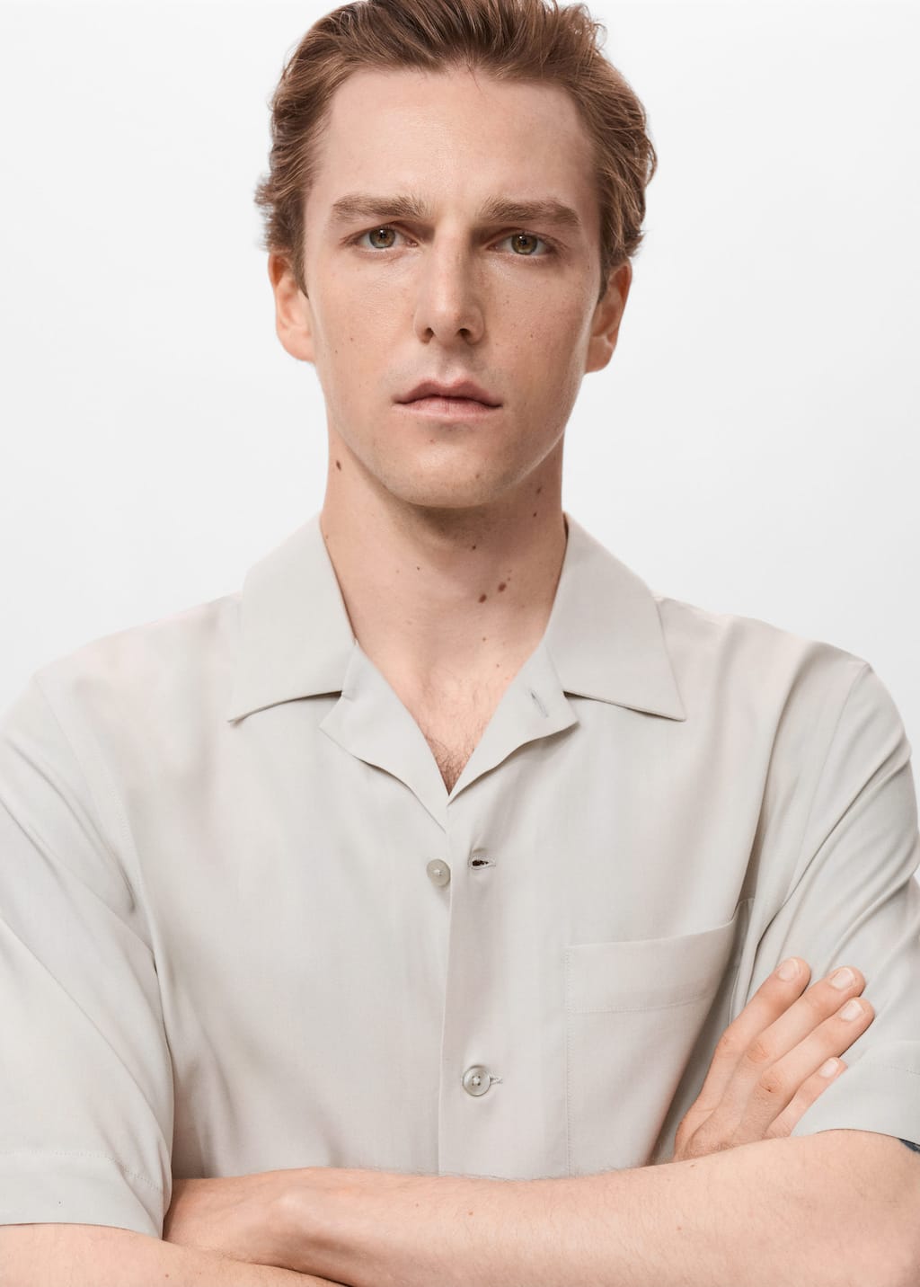 MANGO LUCA 17041229-03 MANGO MAN SHIRT SHORT SLEEVE