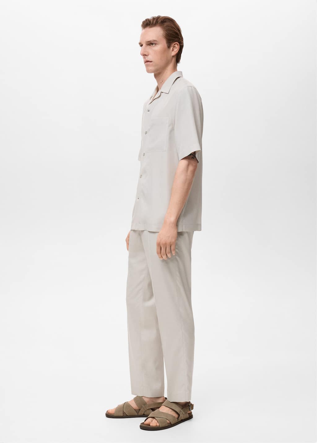 MANGO LUCA 17041229-03 MANGO MAN SHIRT SHORT SLEEVE