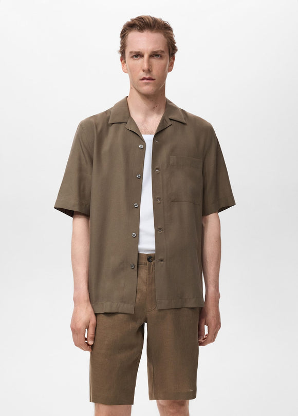 MANGO LUCA 17041229-30 MANGO MAN SHIRT SHORT SLEEVE