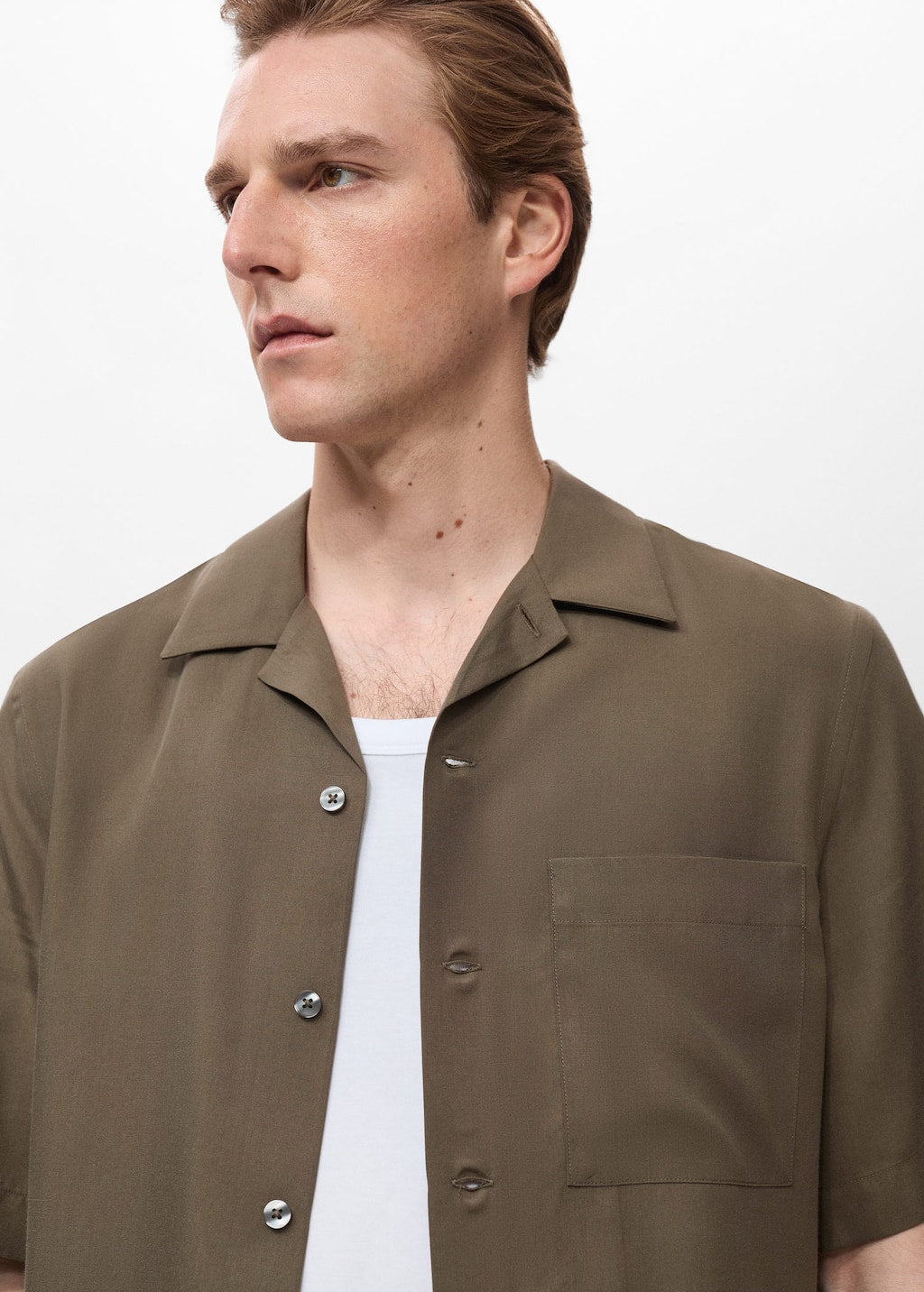 MANGO LUCA 17041229-30 MANGO MAN SHIRT SHORT SLEEVE