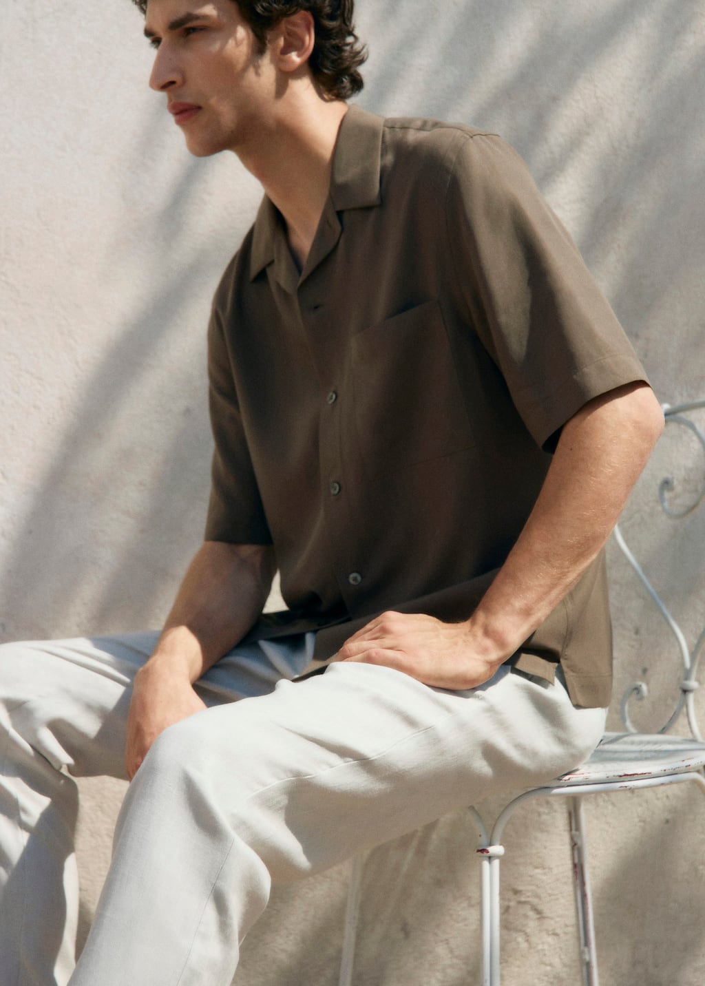 MANGO LUCA 17041229-30 MANGO MAN SHIRT SHORT SLEEVE