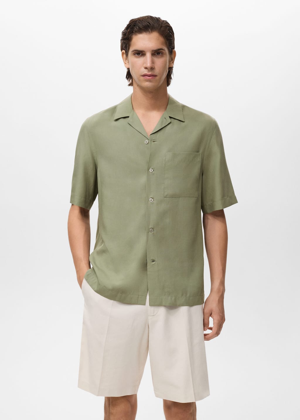 MANGO LUCA 17041229-41 MANGO MAN SHIRT SHORT SLEEVE
