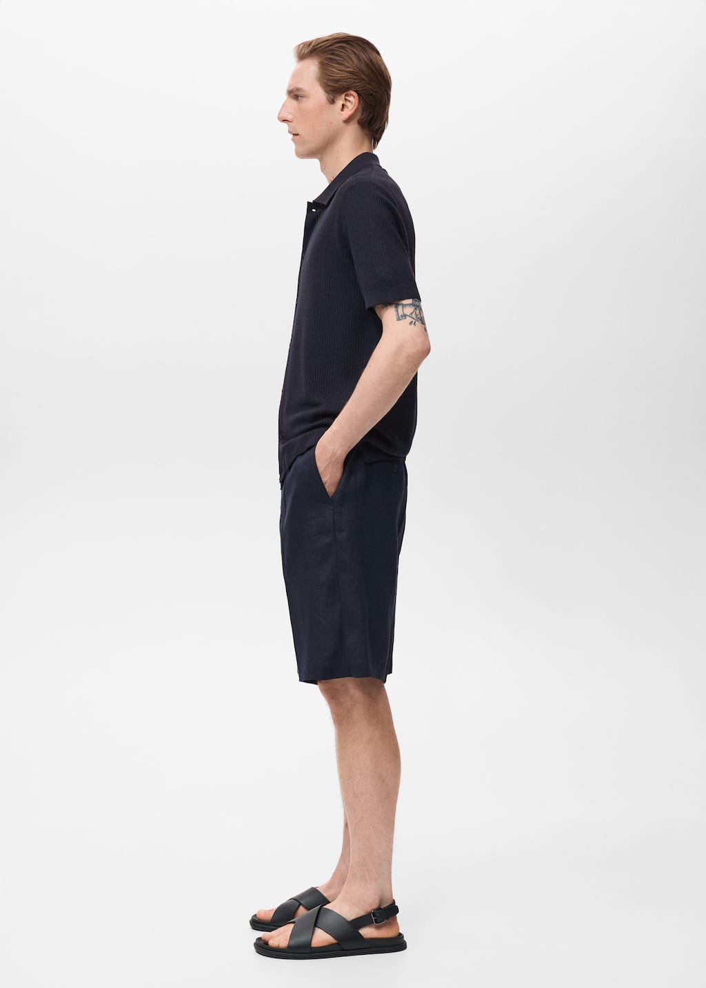 MANGO FLEW 17041244-56 MANGO MAN SHIRT SHORT SLEEVE