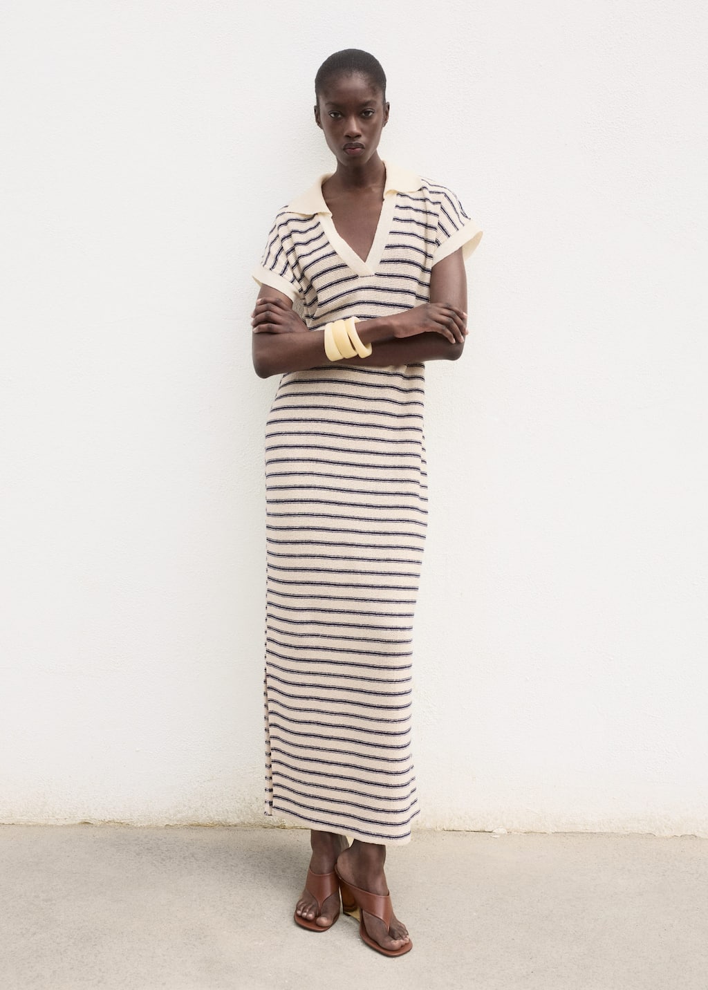 MANGO TUNIS 17041246-56 MANGO WOMEN DRESS FULL LENGTH