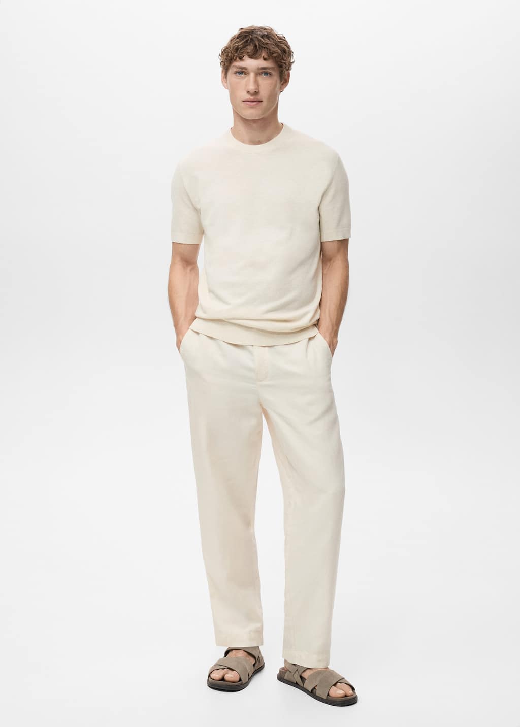 MANGO ANDREW 17041247-04 MANGO MAN T-SHIRT SHORT SLEEVE