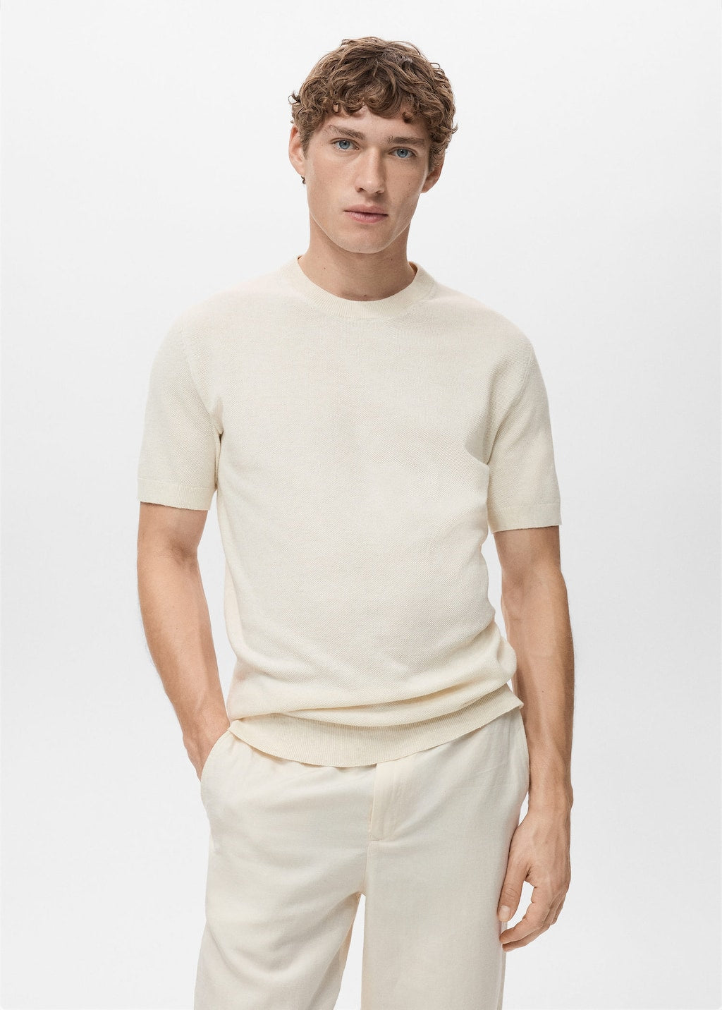 MANGO ANDREW 17041247-04 MANGO MAN T-SHIRT SHORT SLEEVE