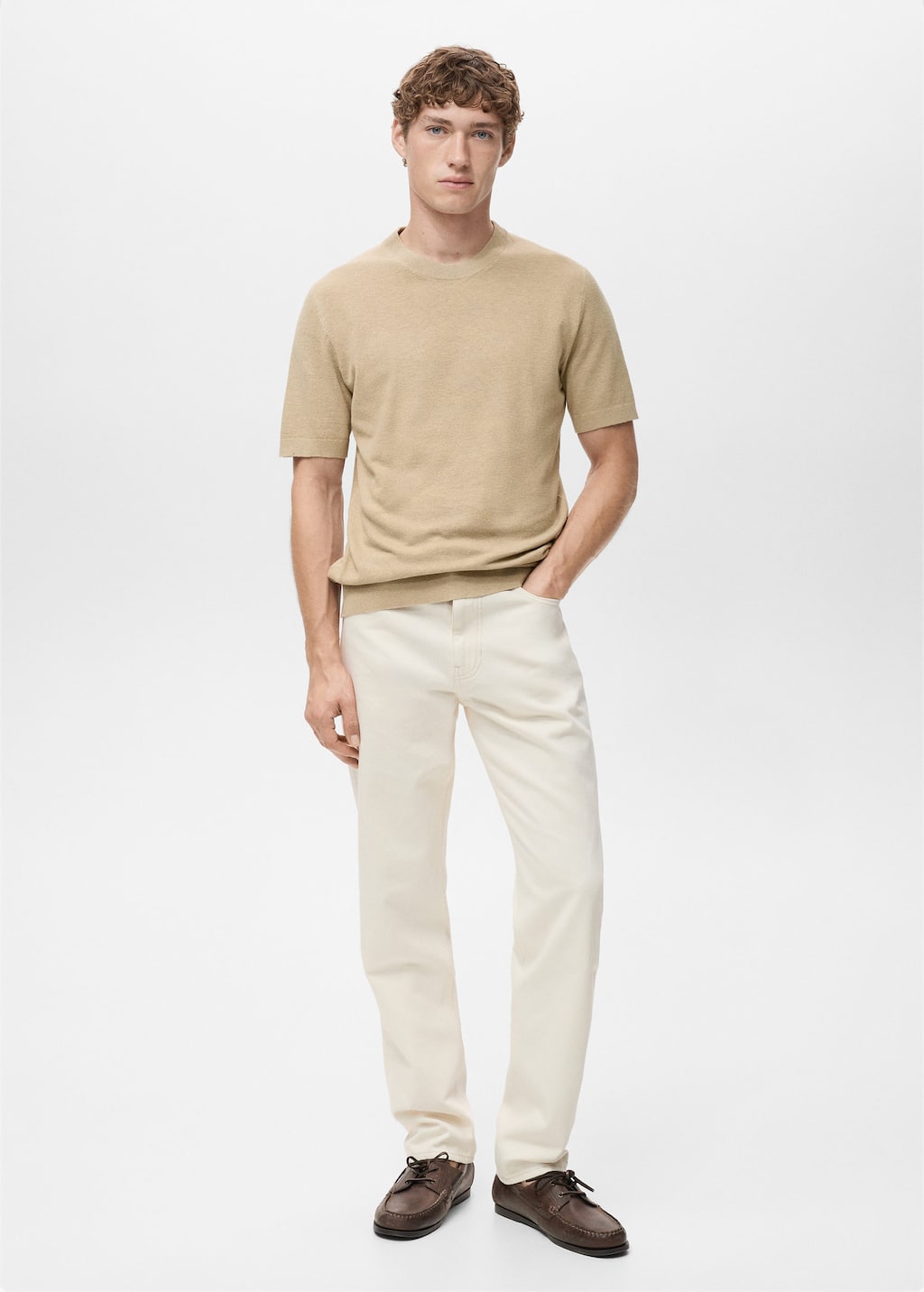 MANGO ANDREW 17041247-08 MANGO MAN T-SHIRT SHORT SLEEVE
