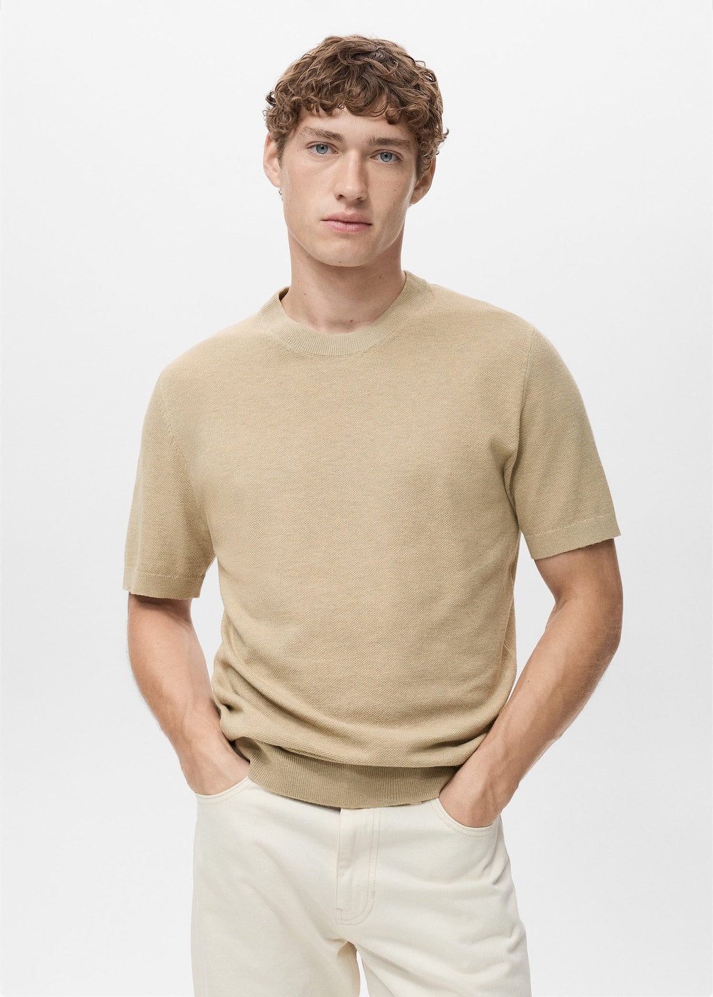 MANGO ANDREW 17041247-08 MANGO MAN T-SHIRT SHORT SLEEVE
