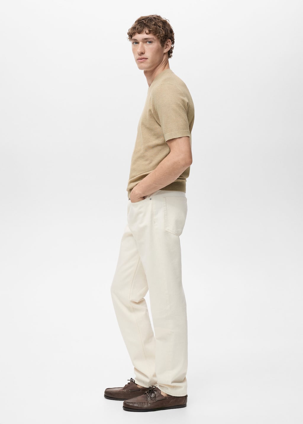 MANGO ANDREW 17041247-08 MANGO MAN T-SHIRT SHORT SLEEVE
