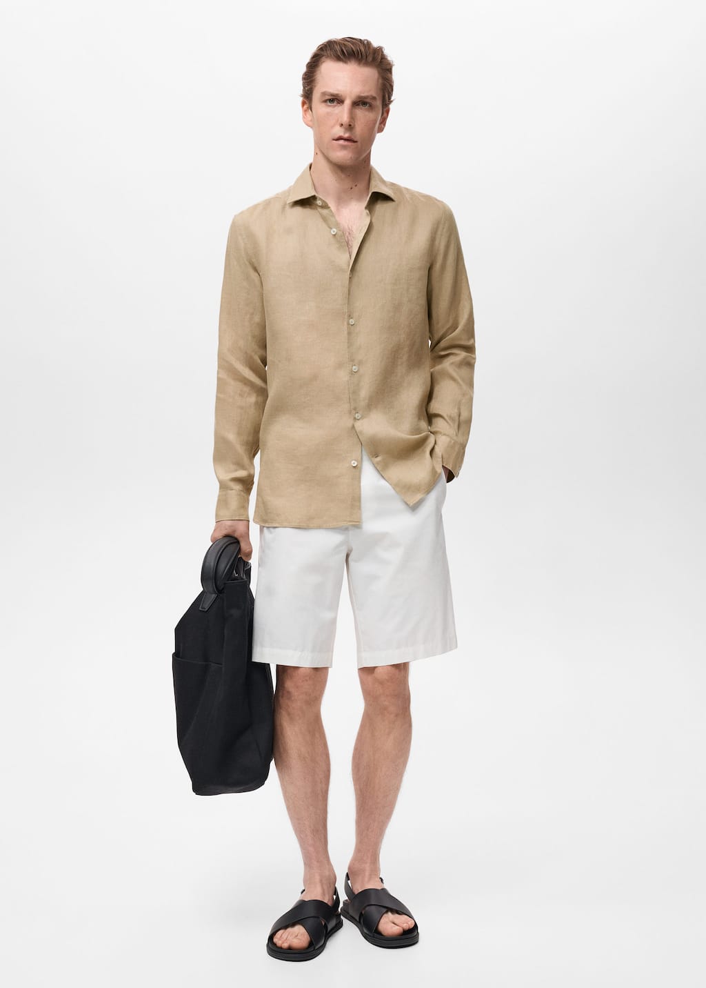MANGO TUCAN 17041248-08 MANGO MAN SHIRT LONG SLEEVE