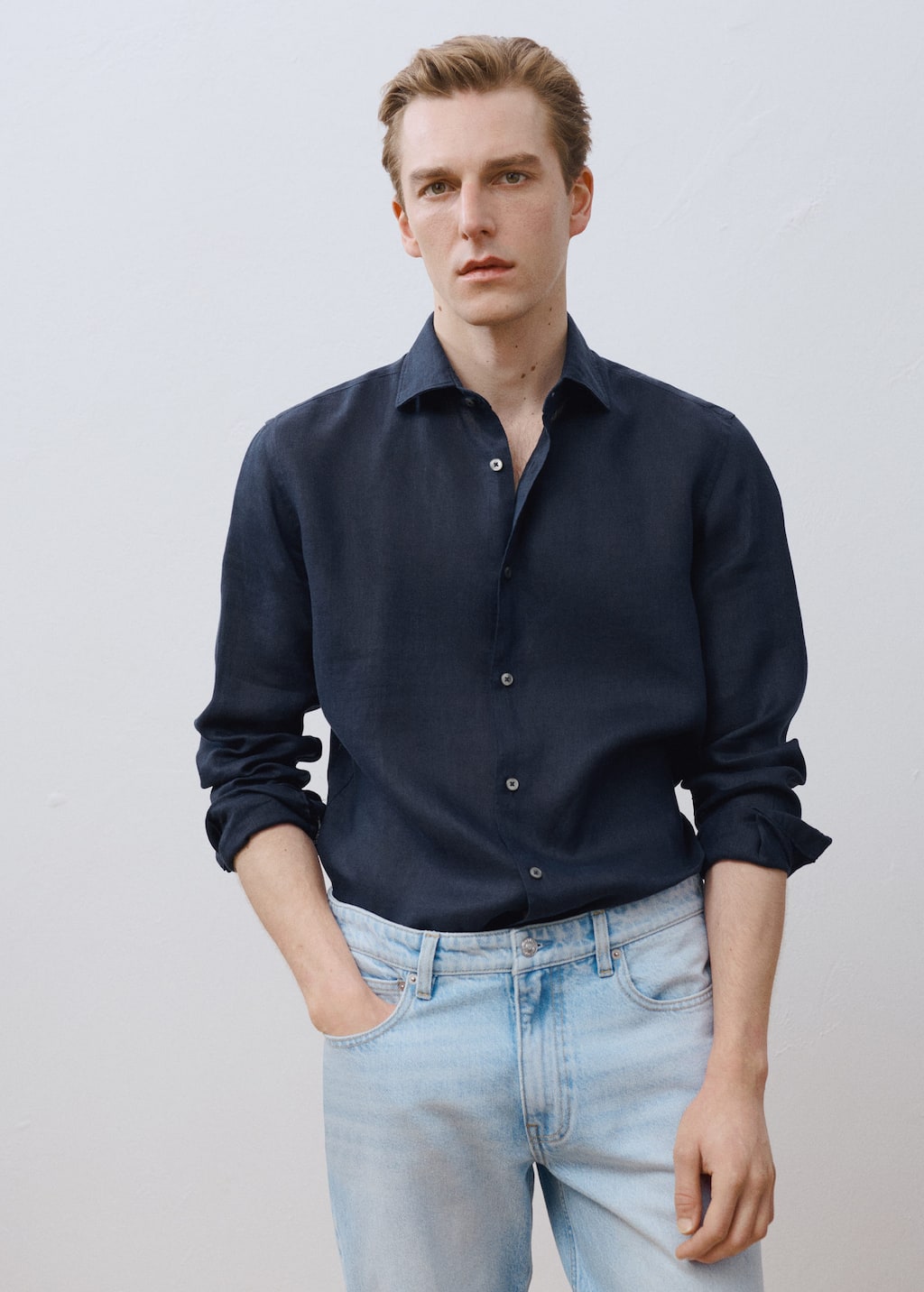 MANGO TUCAN 17041248-56 MANGO MAN SHIRT LONG SLEEVE