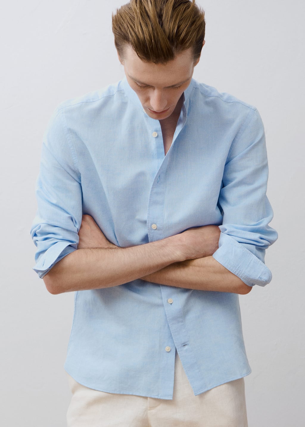 MANGO CHENNAI 17041249-50 MANGO MAN SHIRT LONG SLEEVE