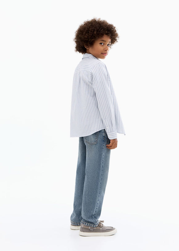 MANGO OXFORDR 17041518-54 MANGO KIDS BOY SHIRT LONG SLEEVE