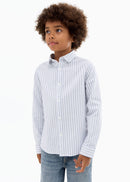 MANGO OXFORDR 17041518-54 MANGO KIDS BOY SHIRT LONG SLEEVE-1