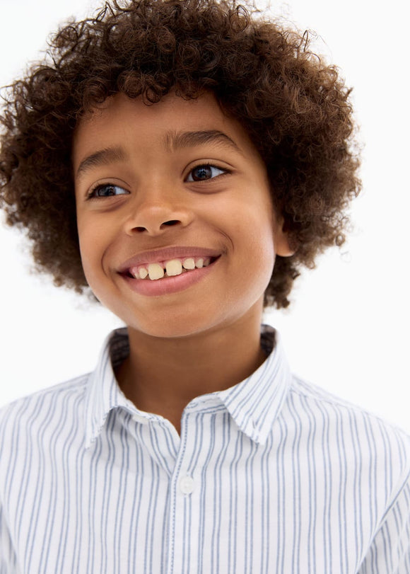 MANGO OXFORDR 17041518-54 MANGO KIDS BOY SHIRT LONG SLEEVE