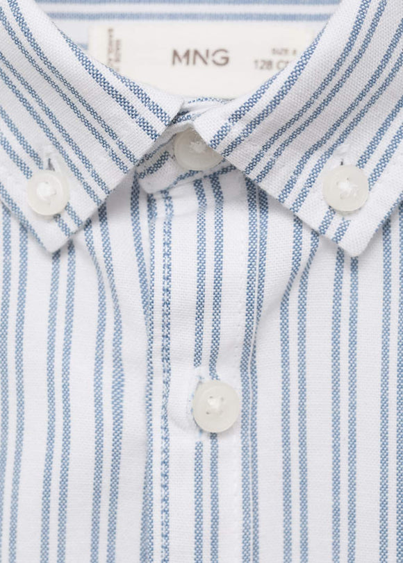 MANGO OXFORDR 17041518-54 MANGO KIDS BOY SHIRT LONG SLEEVE