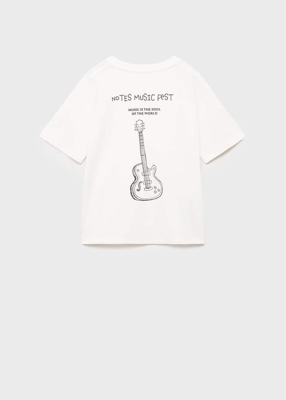 MANGO NOTES 17042539-02 MANGO KIDS BOY T-SHIRT SHORT SLEEVE