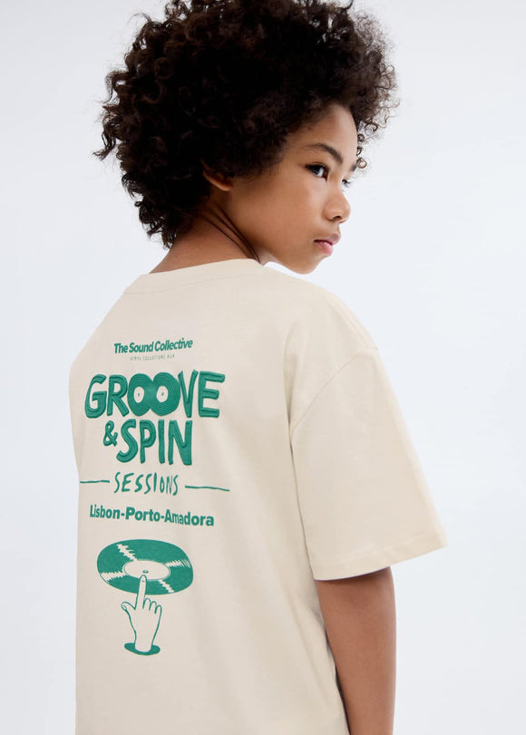 MANGO SPIN 17042540-07 MANGO KIDS BOY T-SHIRT SHORT SLEEVE