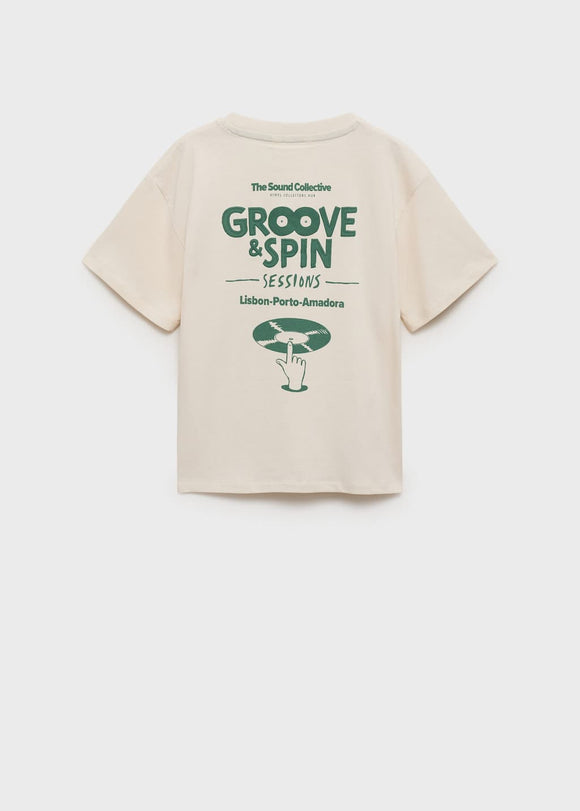 MANGO SPIN 17042540-07 MANGO KIDS BOY T-SHIRT SHORT SLEEVE