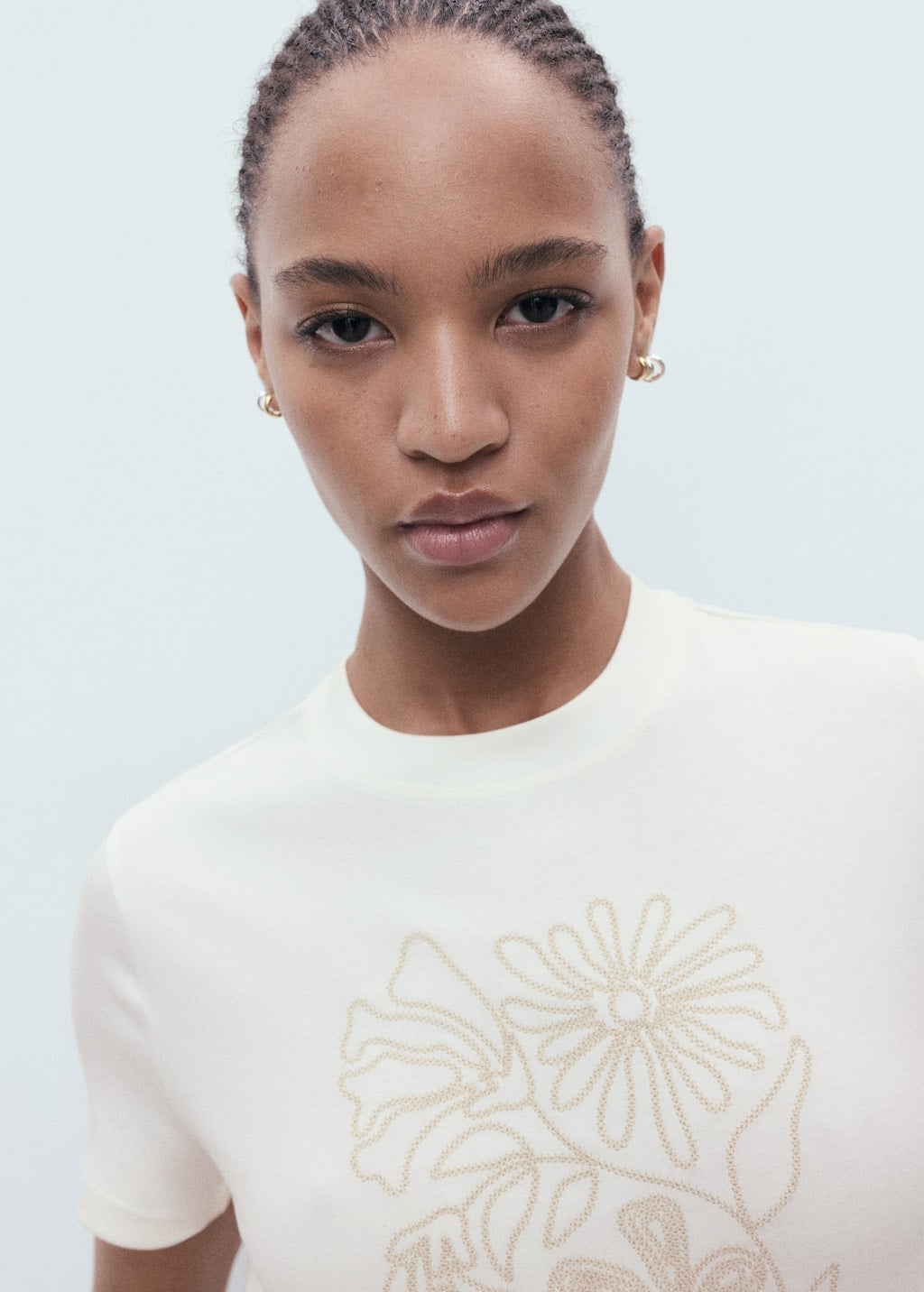 MANGO CORSICA 17042908-02 MANGO WOMEN T-SHIRT SHORT SLEEVE