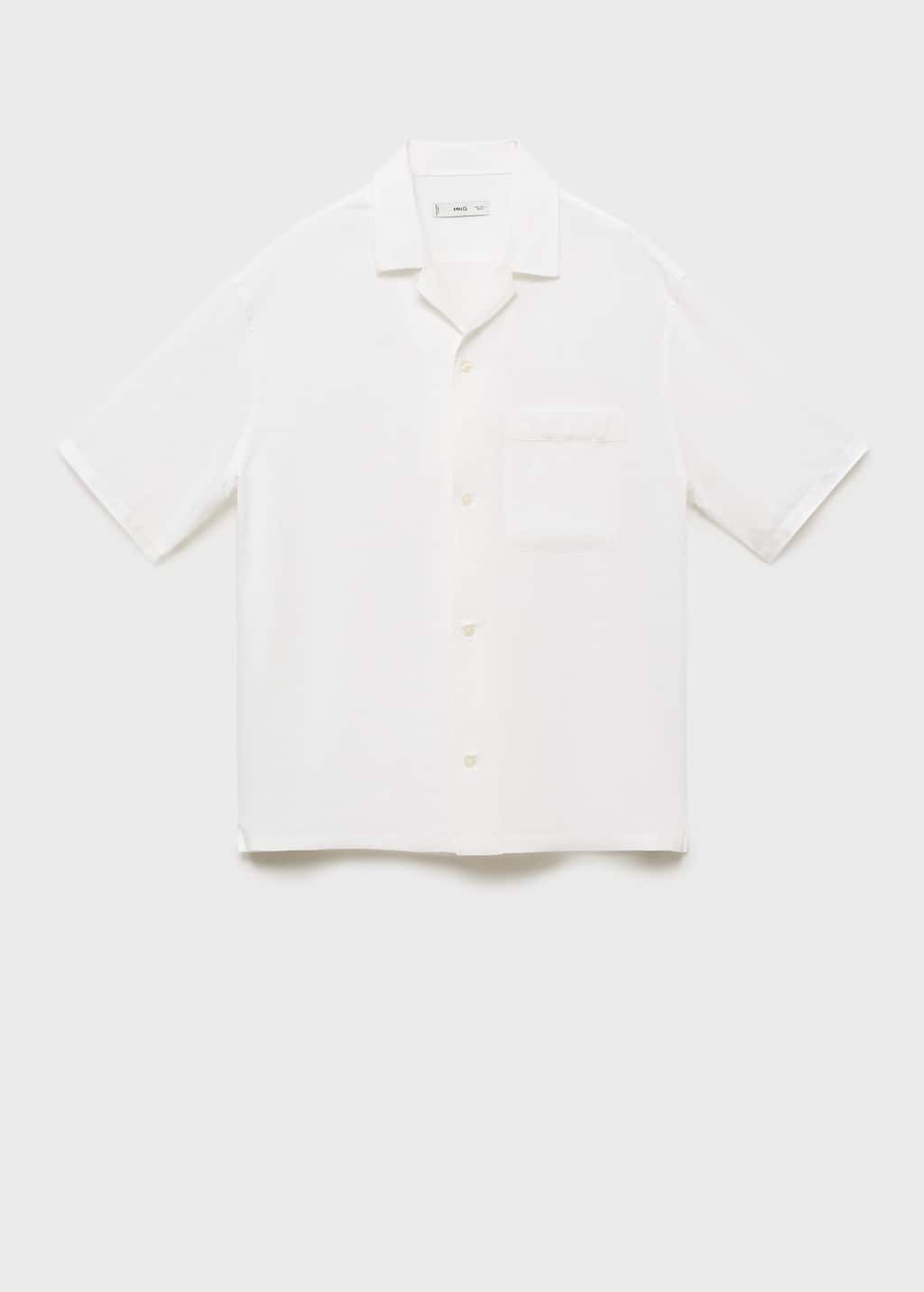 MANGO BANAREA 17042913-02 MANGO MAN SHIRT SHORT SLEEVE