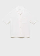 MANGO BANAREA 17042913-02 MANGO MAN SHIRT SHORT SLEEVE-3