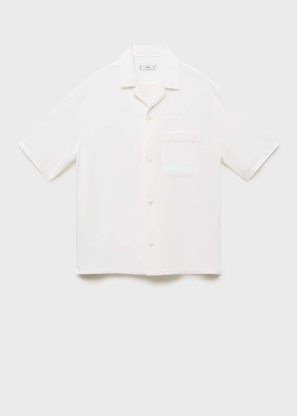 MANGO BANAREA 17042913-02 MANGO MAN SHIRT SHORT SLEEVE