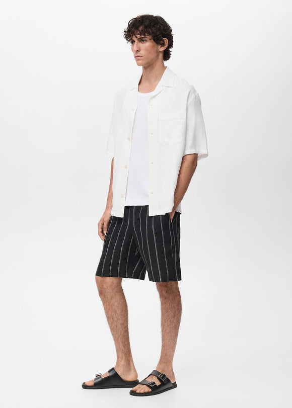 MANGO BANAREA 17042913-02 MANGO MAN SHIRT SHORT SLEEVE