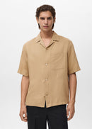 MANGO BANAREA 17042913-08 MANGO MAN SHIRT SHORT SLEEVE-1