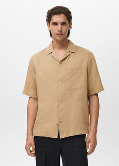 MANGO BANAREA 17042913-08 MANGO MAN SHIRT SHORT SLEEVE
