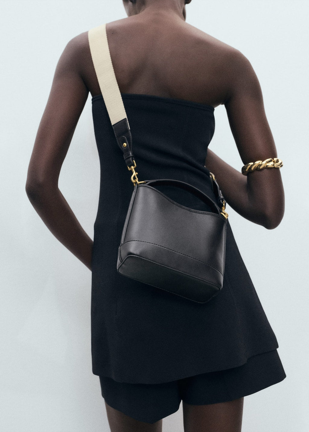 MANGO ISOLDA 17042924-99 MANGO WOMEN SHOULDER BAG