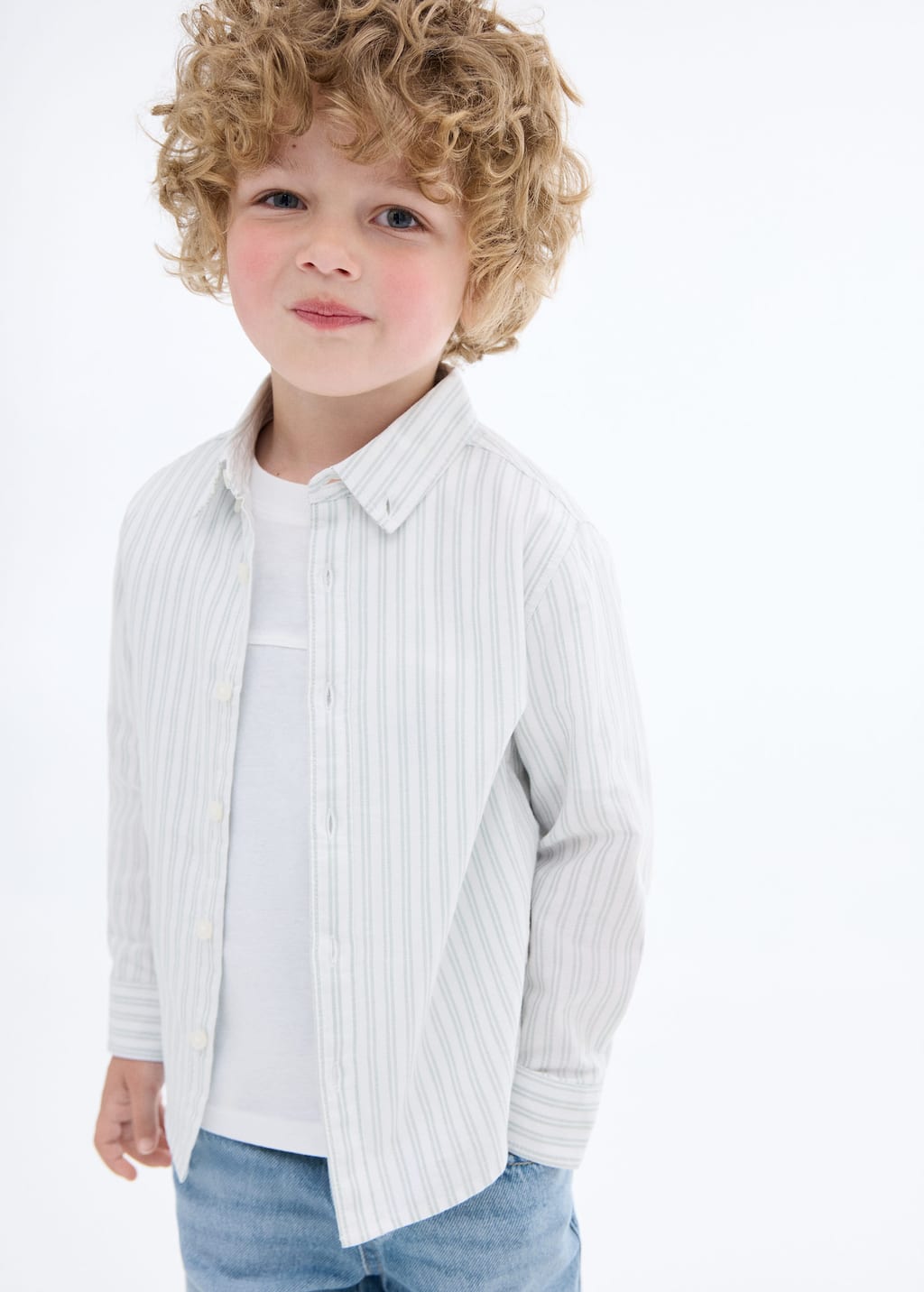 MANGO OXFORDBR 17043278-43 MANGO KIDS BABY BOY SHIRT LONG SLEEVE