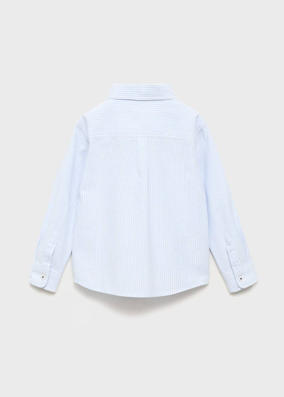 MANGO OXFORDBR 17043278-50 MANGO KIDS BABY BOY SHIRT LONG SLEEVE