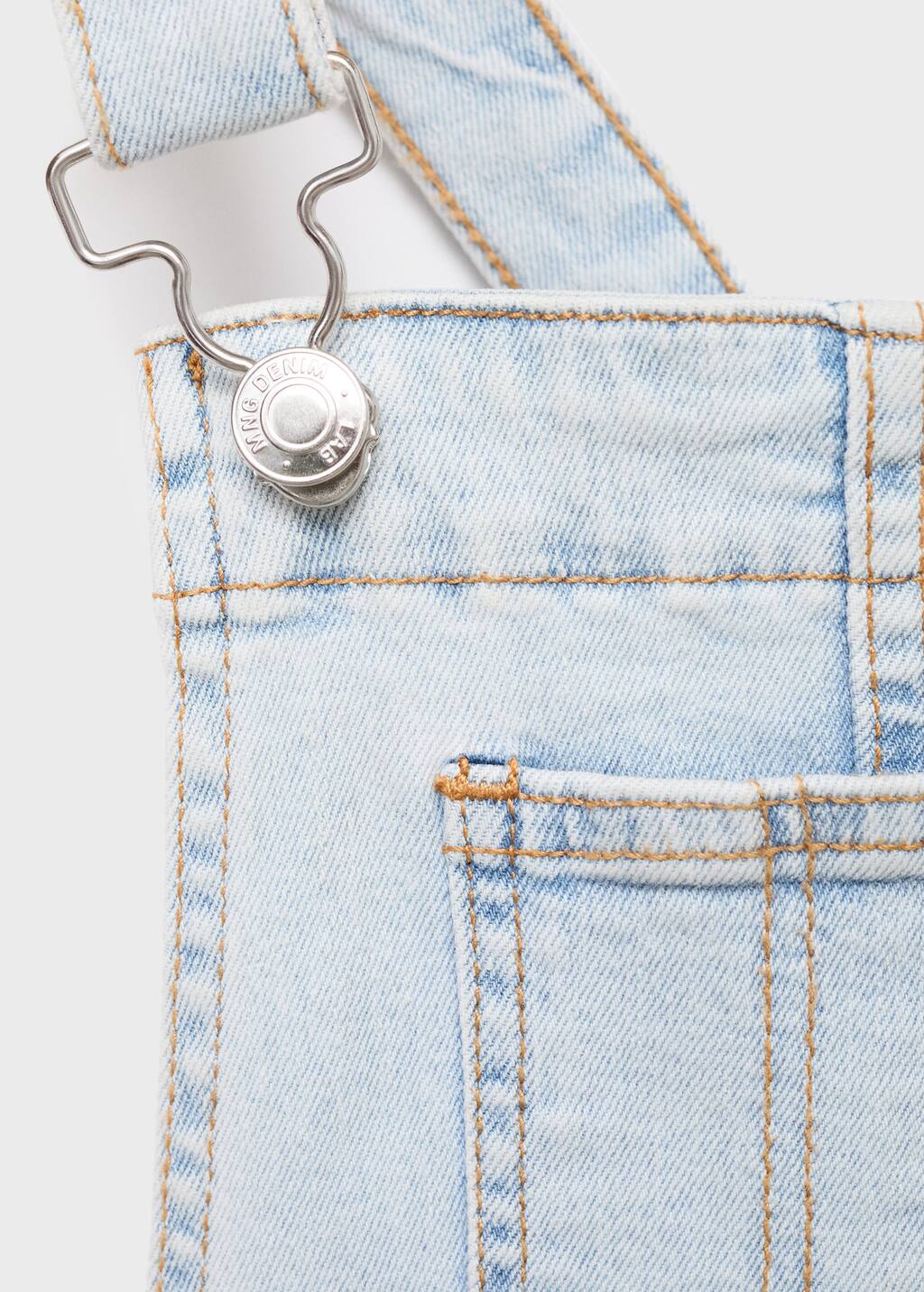 MANGO AGNES 17043284-TC MANGO KIDS GIRL DUNGAREE