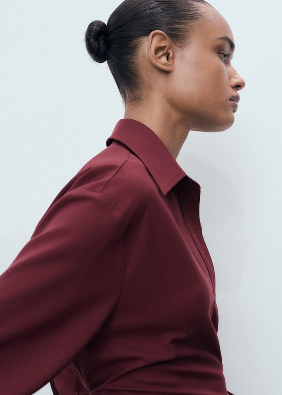 MANGO OFFICE-A 17044072-78 MANGO WOMEN SHIRT LONG SLEEVE