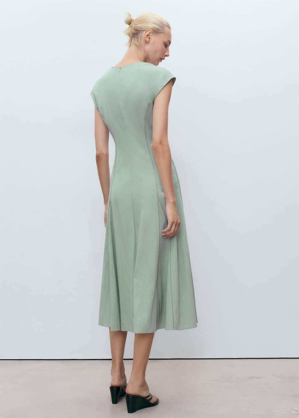 MANGO SPRUNG 17044083-43 MANGO WOMEN DRESS FULL LENGTH