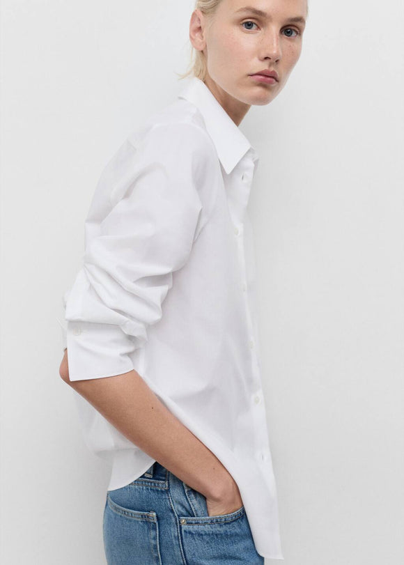 MANGO REGU 17044085-02 MANGO WOMEN SHIRT LONG SLEEVE