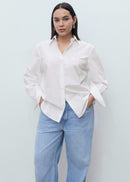 MANGO REGU 17044085-02 MANGO WOMEN SHIRT LONG SLEEVE-8