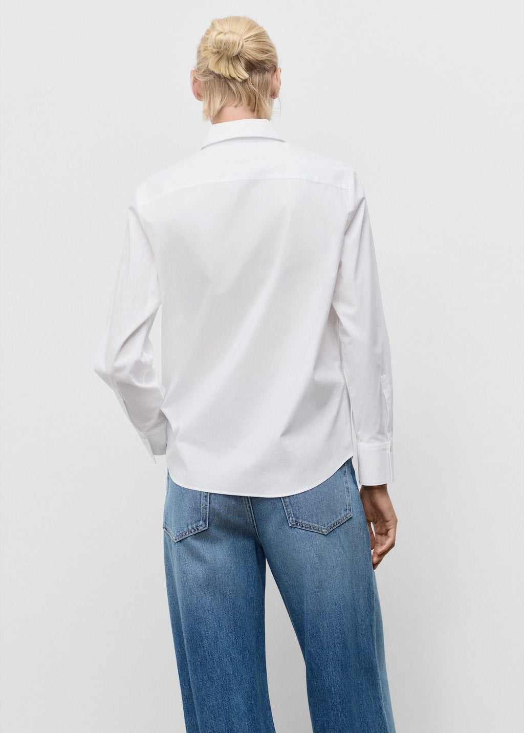 MANGO REGU 17044085-02 MANGO WOMEN SHIRT LONG SLEEVE