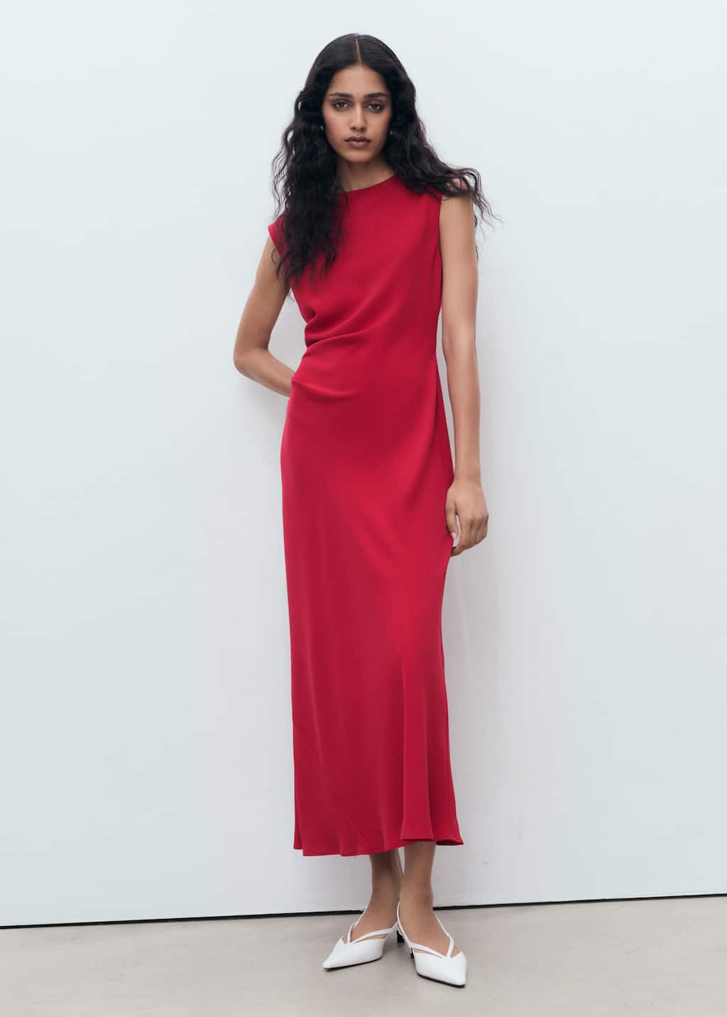 MANGO EDGAR 17044087-70 MANGO WOMEN DRESS FULL LENGTH
