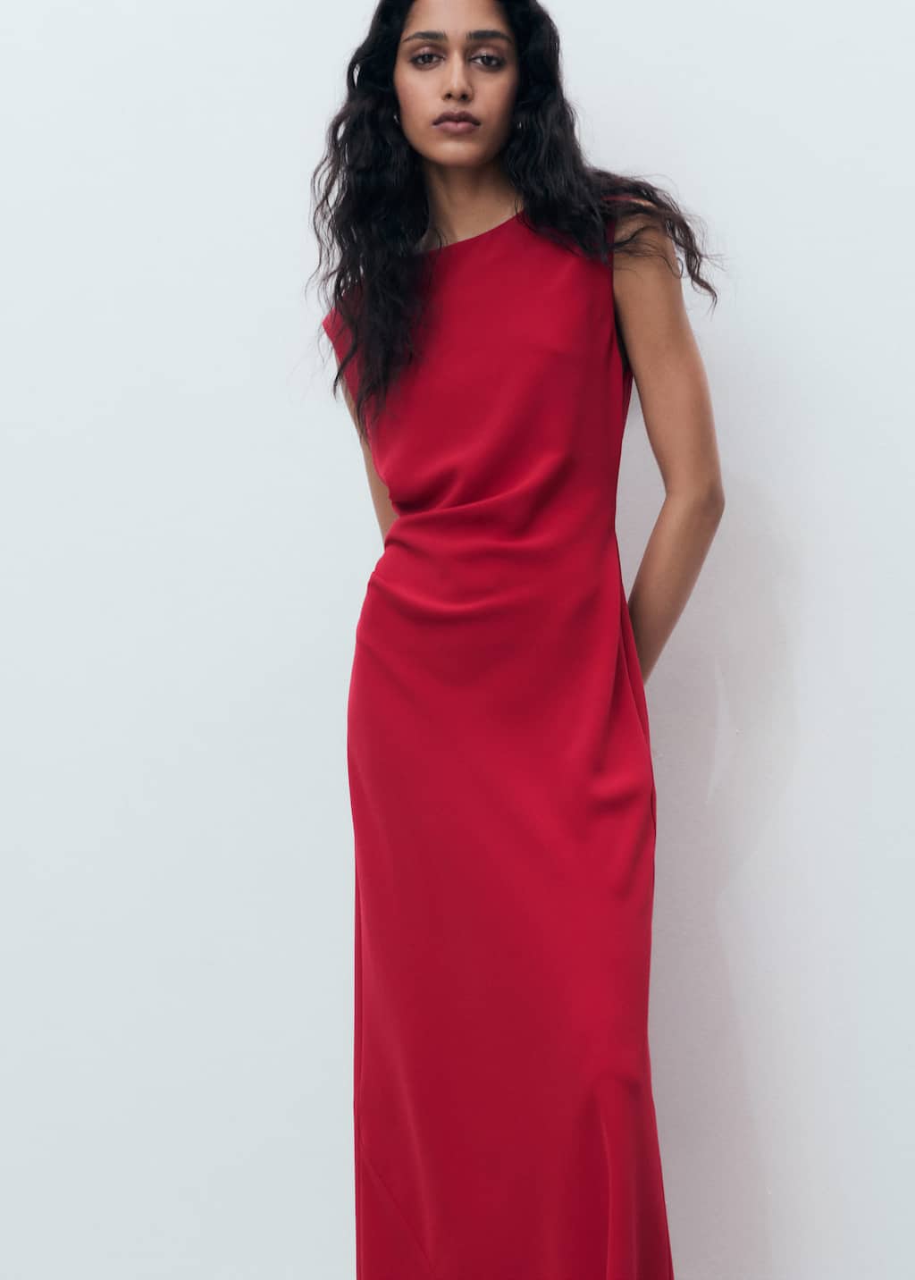 MANGO EDGAR 17044087-70 MANGO WOMEN DRESS FULL LENGTH