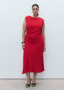 MANGO EDGAR 17044087-70 MANGO WOMEN DRESS FULL LENGTH-6