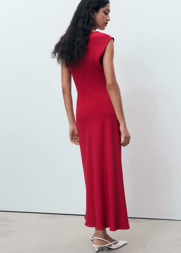 MANGO EDGAR 17044087-70 MANGO WOMEN DRESS FULL LENGTH