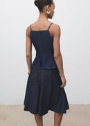 MANGO BLANES 17044099-TS MANGO WOMEN SKIRT-3