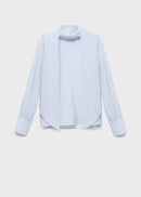 MANGO BROWN 17044138-50 MANGO WOMEN BLOUSE-3