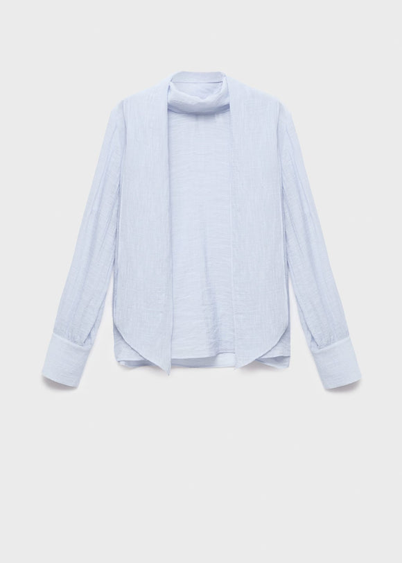 MANGO BROWN 17044138-50 MANGO WOMEN BLOUSE